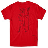 Girl Breezy Devil Tee M