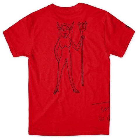 Girl Breezy Devil Tee M