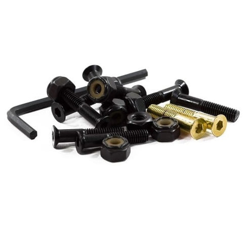 Sunday 7/8 Allen Deck Bolts (8black/2gold)