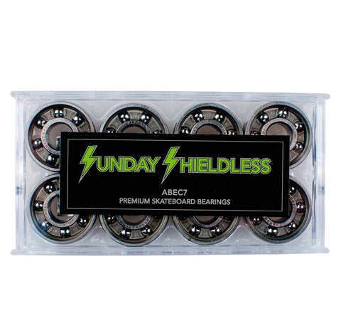 Sunday Shieldless Bearings