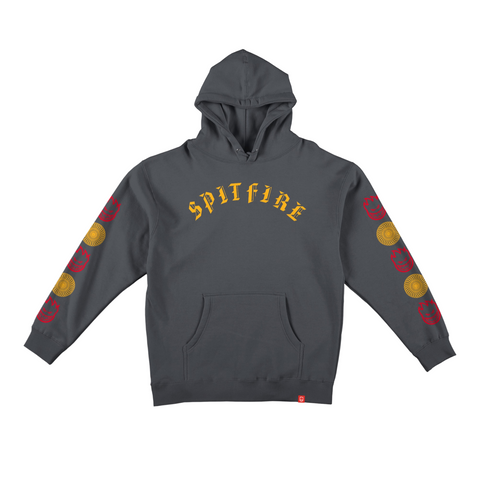 Spitfire Sweatshirt Hoodie Charcoal M