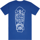 Dogtown Tee Gonz 2 Bright Royal (online)