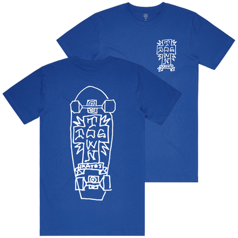 Dogtown Tee Gonz 2 Bright Royal (online)