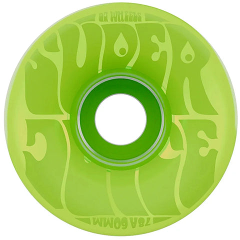 OJ Bubble Gum Green Wheels 60MM 78A