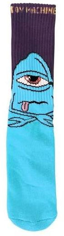 Toy Machine SocksBored Sect Crew Blue