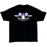 SMA Tee Bi-Plane Black (online only)