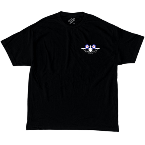 SMA Tee Bi-Plane Black (online only)