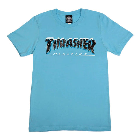 Thrasher Black Ice Womens Tee M,L