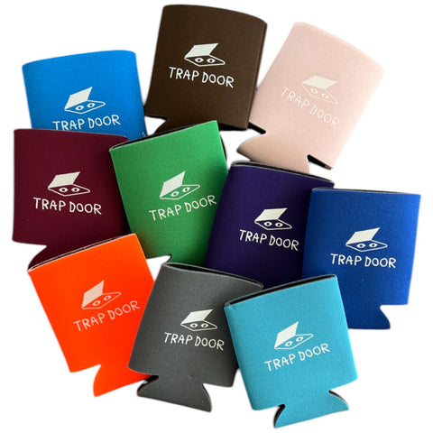 Trap Door Stubby Cooler Flags
