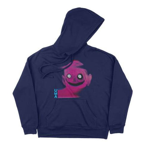 UMA Hoodie Smeared Navy (online)