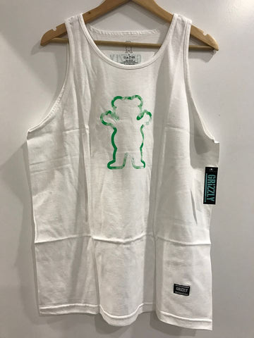 Grizzly Outline Tank Tops (L)