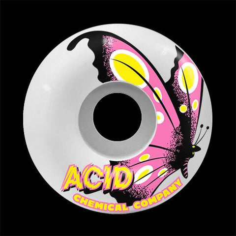 Acid Chemical Co. Wheels Butterfly White 99A 54mm