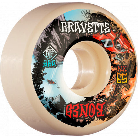 Bones Wheels STF Gravette Heaven and Hell 53mm