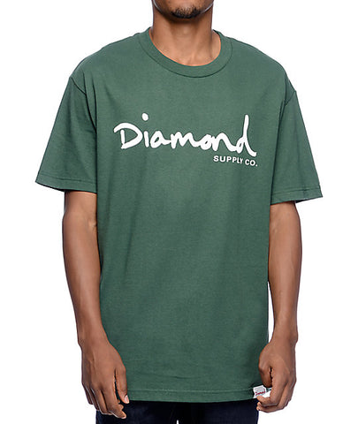 Diamond Supply Co OG SCRIPT TEE (M/L)