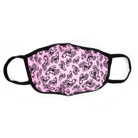 Santa Cruz Multi Hand Mask Pink