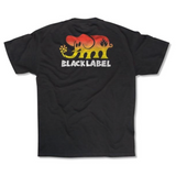Black Label - Elephant Fade S/S Tee BLACK
