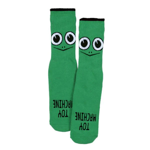 Toy Machine Turtle Face Youth Socks Green