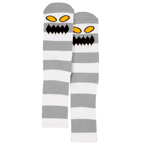 Toy Machine Monter Big Stripes Socks Grey