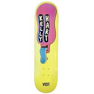 Visit Skateboards Deck Hart Skull 8.25